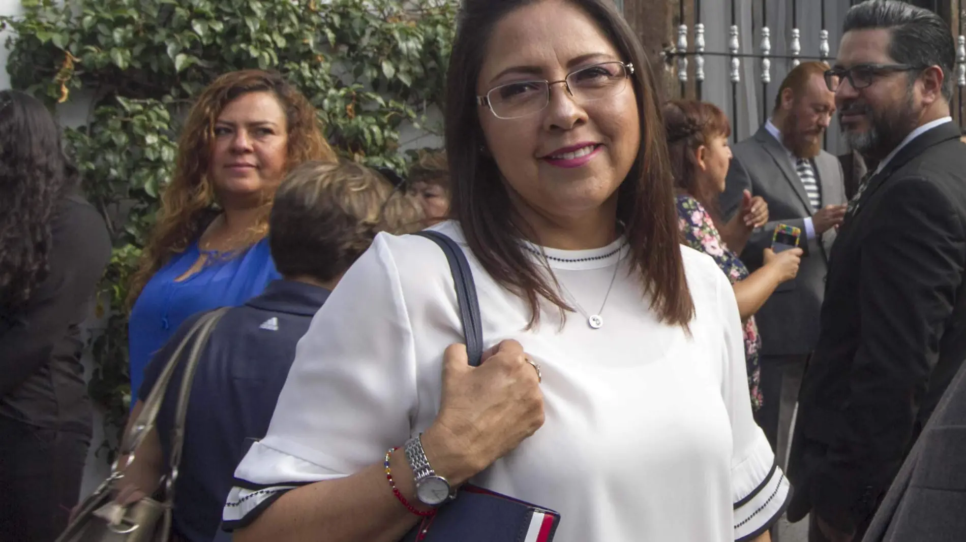 Judith Ortiz Monroy, regidora de la comisión de Educación y Cultura en San Juan del Río.  Foto César Ortiz.